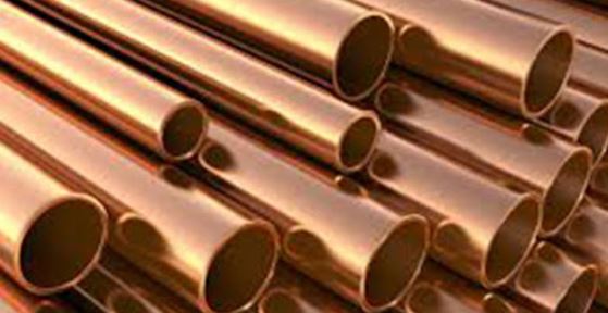 Red Brass Pipes On Interstate Metal Inc.