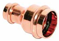 Press (P) x Press (P) Small Copper Reducer Couplings