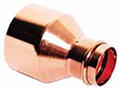 Fitting (Male Solder) (FTG) x Press (P) Large Copper Fitting Reducers